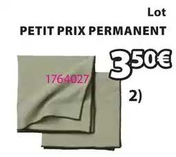 JYSK Serviette en tissu blindurt offre
