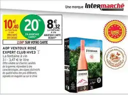 Intermarché Express Signal - aop ventoux rosé expert club hve3 offre