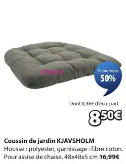 JYSK KJAVSHOLM Coussin de jardin offre