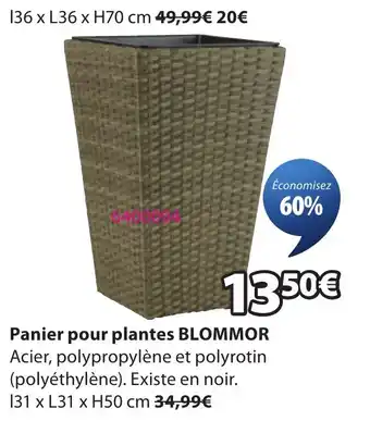 JYSK BLOMMOR Panier pour plantes offre