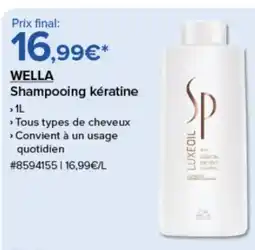 Costco Wella Shampooing kératine offre