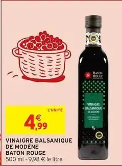 Intermarché Express Vinaigre balsamique de modène offre