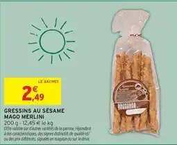 Intermarché Express Signal - gressins au sésame offre