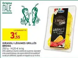 Intermarché Express Signal - girasoli légumes grillés offre