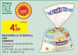 Intermarché Express Ambrosi - mozzarella di bufala aop offre