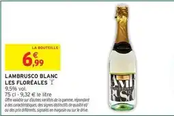 Intermarché Express Signal - lambrusco blanc les floreales offre