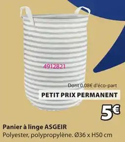 JYSK ASGEIR Panier à linge offre