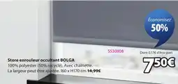 JYSK BOLGA Store enrouleur occultant offre