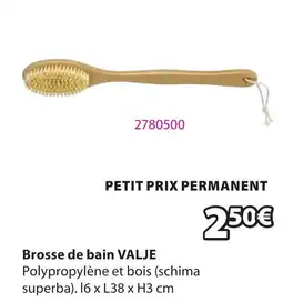 JYSK VALJE Brosse de bain offre
