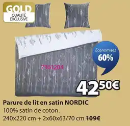JYSK NORDIC Parure de lit en satin offre