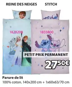 JYSK REINE DES NEIGES Parure de lit offre