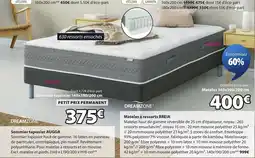 JYSK DREAMZONE Matelas à ressorts BREIA offre