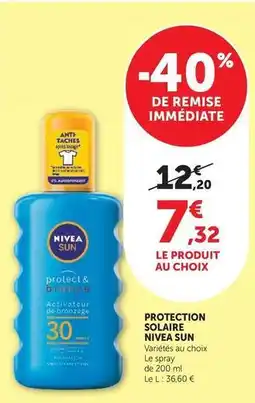 Hyper U Nivea sun - protection solaire offre