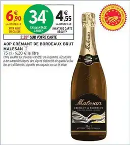 Intermarché Brut - aop crémant de bordeaux offre
