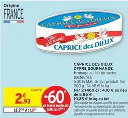 Intermarché Fini - caprice des dieux offre