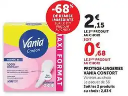 Hyper U Vania - protege-lingeries confort offre