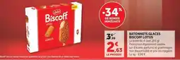 Hyper U Lotus - batonnets glaces biscoff offre