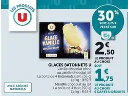 Hyper U U - glaces batonnets offre