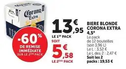 Hyper U Corona - biere blonde extra offre
