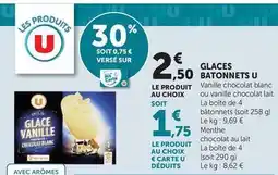 U Express U - glaces batonnets offre