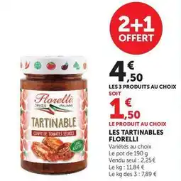 U Express Florelli - les tartinables offre