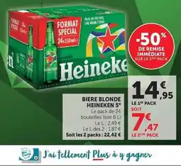 Super U Heineken - biere blonde 5° offre
