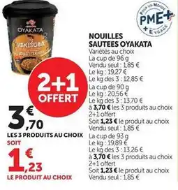 U Express Oyakata - nouilles sautees offre