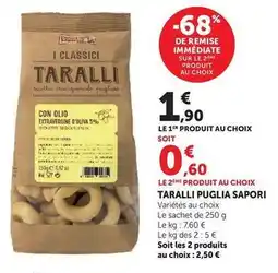 U Express Puglia sapori - tarallil offre