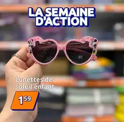 Action Lunettes de soleil enfant offre