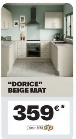 Brico Dépôt DORICE BEIGE MAT offre