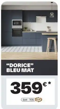Brico Dépôt DORICE BLEU MAT offre