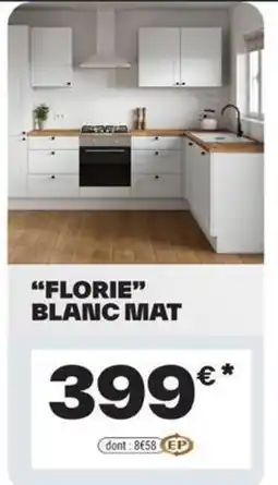 Brico Dépôt FLORIE BLANC MAT offre