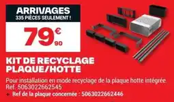 Brico Dépôt Kit de recyclage plaque/hotte offre