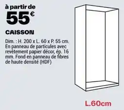 Brico Dépôt CAISSON offre
