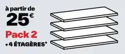 Brico Dépôt ÉTAGÈRES offre