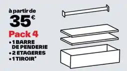 Brico Dépôt Pack 4 offre