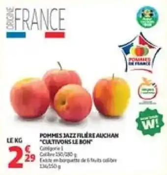 POMMES JAZZ FILIÈRE AUCHAN