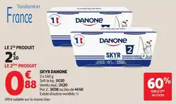 Auchan Supermarché SKYR DANONE offre