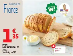 Auchan Supermarché PAIN MULTICÉRÉALES offre