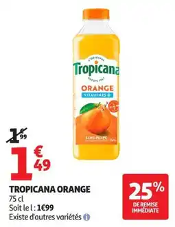Auchan Supermarché Tropicana Orange offre