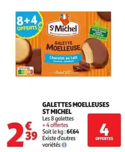 Auchan Supermarché St Michel Galettes moelleuses offre