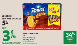 Auchan Supermarché PRINCE CHOCOLAT offre
