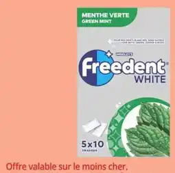 Auchan Supermarché Freedent White offre