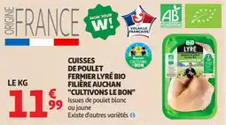 Auchan Supermarché LYRÉ CUISSES DE POULET offre