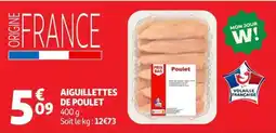 Auchan Supermarché Poulet Aiguillettes offre
