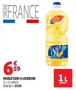Auchan Supermarché ISIO 4 LESIEUR offre