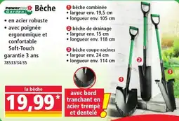 Norma Power Garden Bêche offre