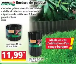 Norma Power Garden Bordure de pelouse offre