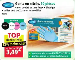 Norma multiTEC Gants en nitrile offre