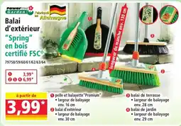 Norma PowerGarden Balai d'extérieur "Spring" offre